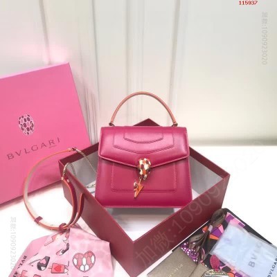 BVLGARI 宝格丽专柜闪电吊坠限量款风琴包 A货宝格丽女包 原单宝格丽包包