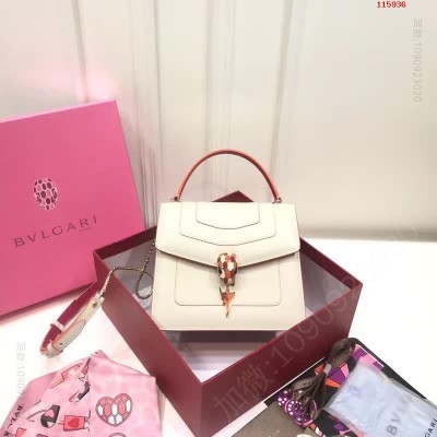 BVLGARI 宝格丽闪电吊坠限量款风琴包 A货宝格丽女包 原单宝格丽包包