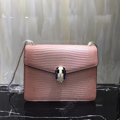 Bvlgari进口蜥蜴皮 高仿宝格丽包包和官网正品包包有什么区别?