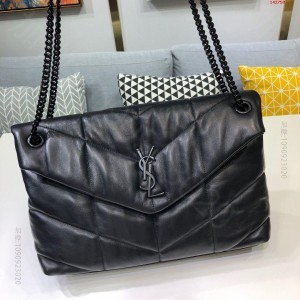 大号Y家新品LOULOUPUFFER 高仿圣罗兰女包 精仿圣罗兰女包 原版圣...