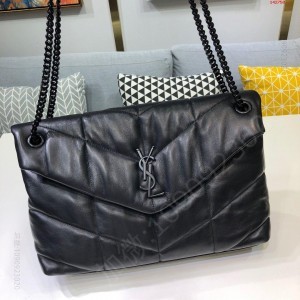 大号Y家新品LOULOUPUFFER 高仿圣罗兰女包 精仿圣罗兰女包 原版圣罗兰女包 哪里有卖A货圣罗兰包包 原单圣罗兰女包