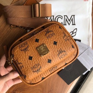 图为迷你号顶级原单高版本MCM高清铜牌 高仿MCM包包 精仿MCM女包 原版...