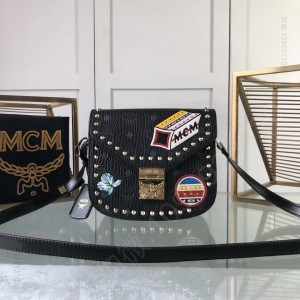 MCM新品速递Patricia斜挎包 高仿MCM包包 精仿MCM女包 原版MCM女包 A货MCM女包 原单MCM女包