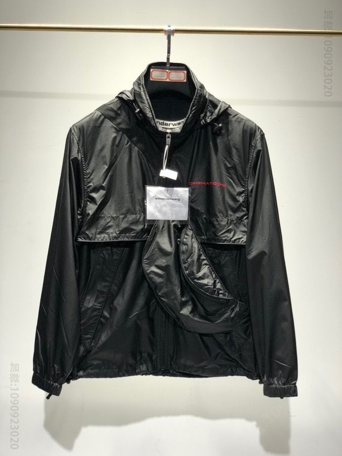 Alexander Wang Chinatown 秋冬系列 腰包连帽夹克 男女同款