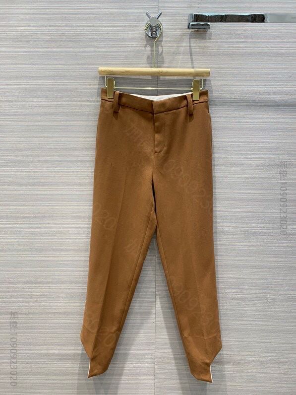 ShortSentence 20早秋新品不规则缺口直筒小西裤