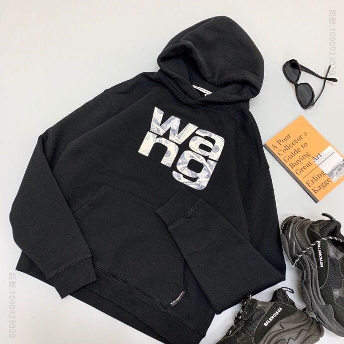 Alexander wang 20AW美元字母卫衣