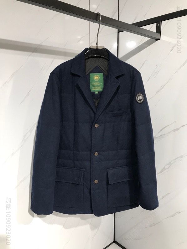 GanadagooseXHenry Poole&Co 联名款羊毛羽绒西装