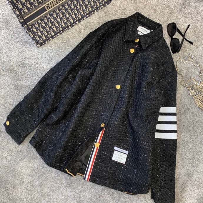 Thom Browne 20AW新款粗花呢外套