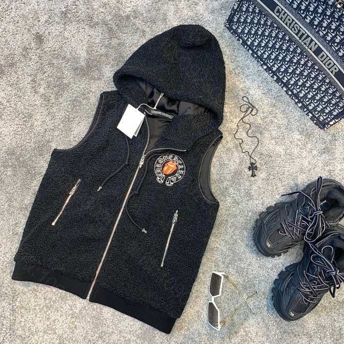 Chrome Hearts 20AW羊羔毛马甲