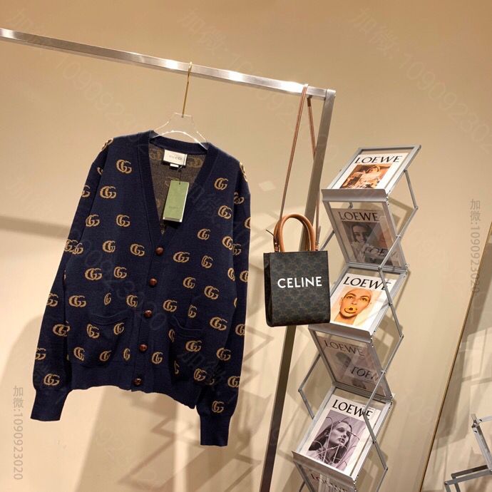 Gucci 20FW新款双G开衫