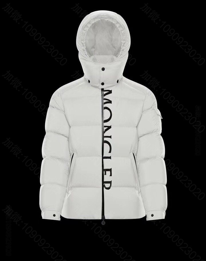 MONCLER 字母连帽羽绒服