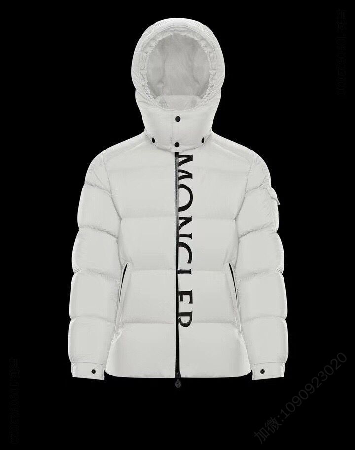 MONCLER 字母连帽羽绒服