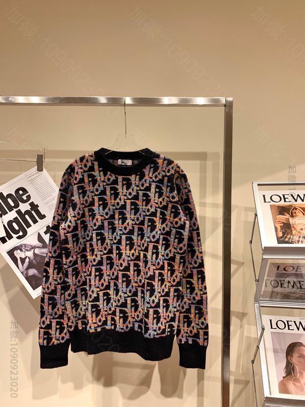 G20691_迪奥女装毛衣 Dior 20AW幻彩毛衣 原单迪奥毛衣