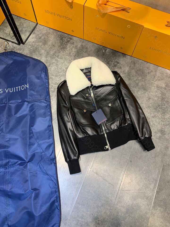 L&v最高版本内里加棉 进口绵羊皮