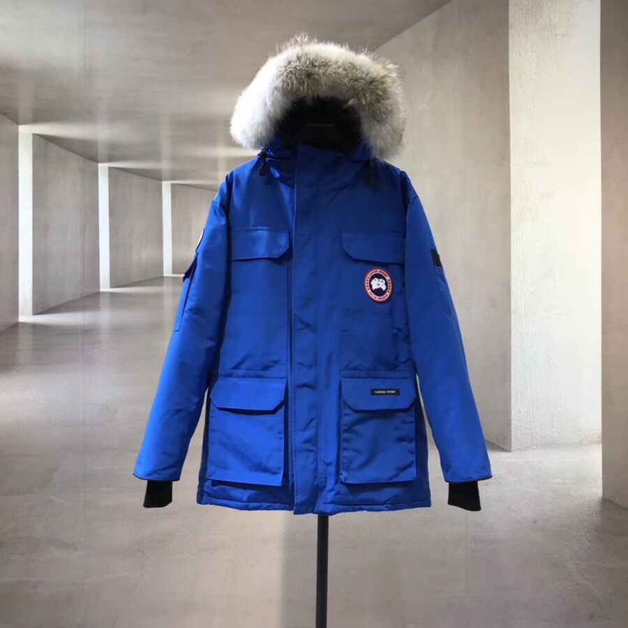加拿大鹅 2023专柜-08远征‎系列狼‎毛羽绒夹克外套‎