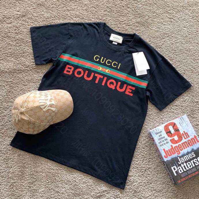 代购级别！Gucci 2023ss 春夏系列新款！经典马扣Logo印花T代购...