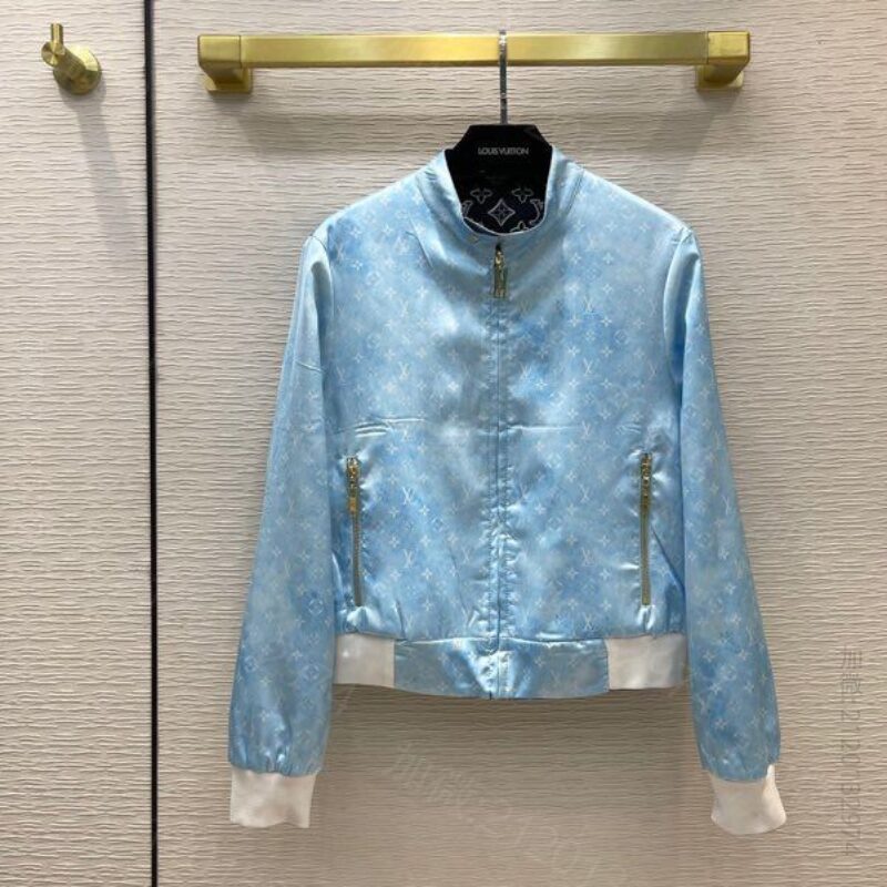 高仿LV女装外套 LV女装外套2023LouisVuittonLV路易威登胶囊系列长袖外套 原单LV外套 