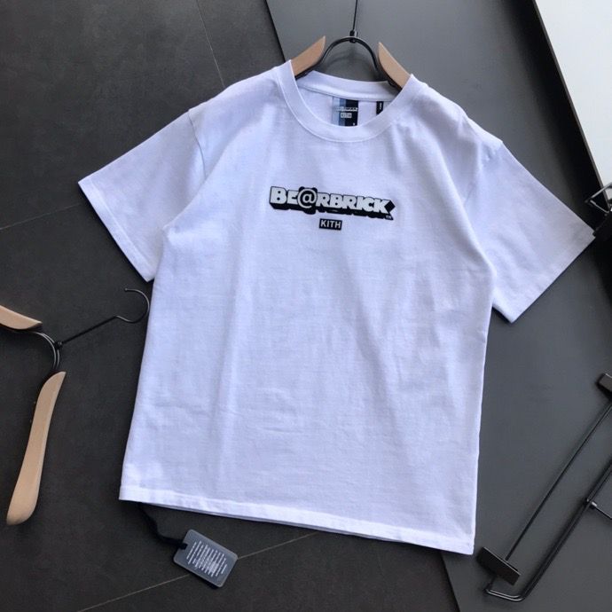 KITH 2023ss三标齐全原版水洗麦夏季最新款 短袖T恤 高仿潮牌短袖T恤 