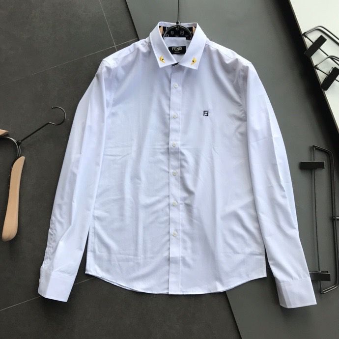 FD2023ss新款三标齐全早秋最新专柜同款【芬迪】男士长袖衬衫
