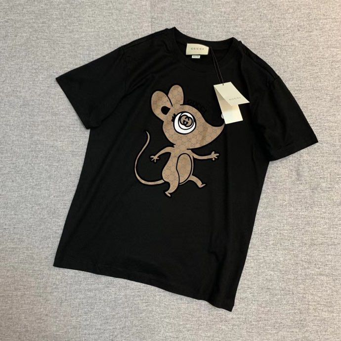 GG 20SS 鼠‮纪年‬念款T恤