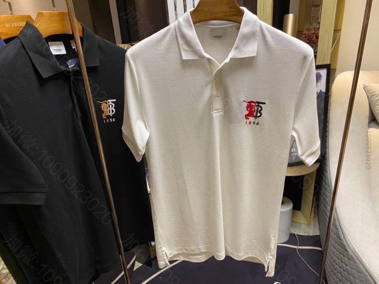 20年早春秀场系列王牌渠道对比战马刺绣标翻领T POLO