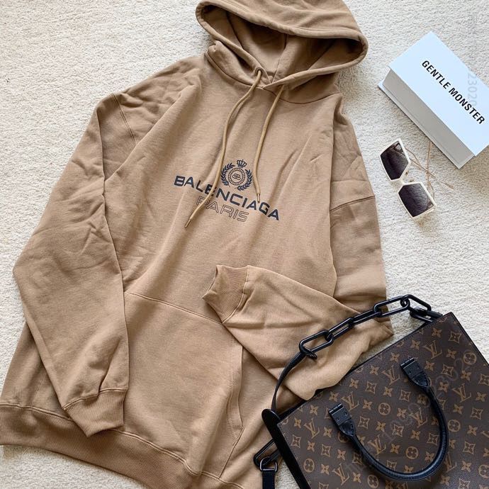 Balenciaga 2023FW皇冠字母卫衣.