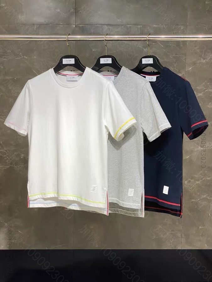 TB【新款现货】平纹棉tee短袖