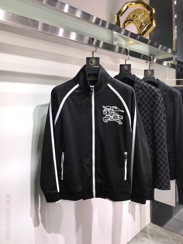 巴宝莉 B家# 20FW 早秋立领 针织外套