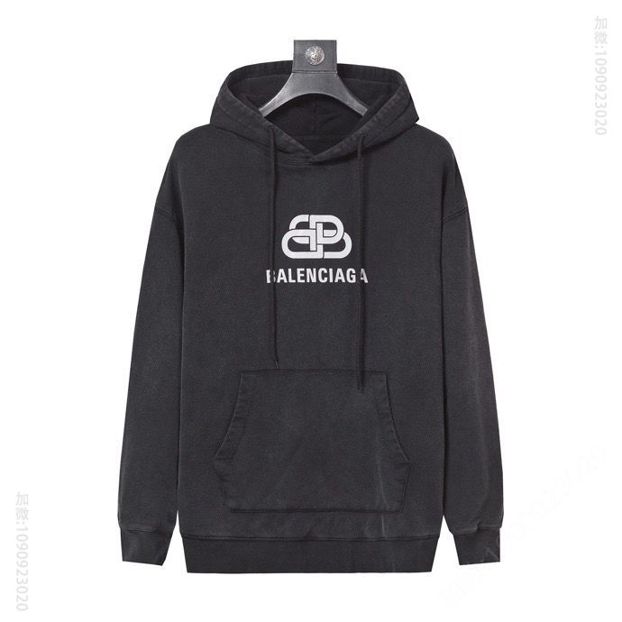 【爆款】BLCG19FW 重工洗水碳灰色套头卫衣