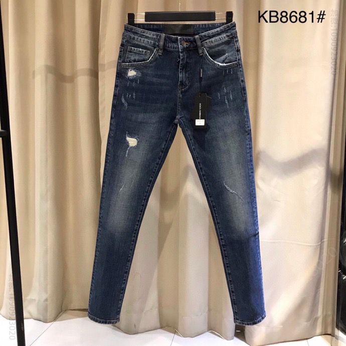 DG 版型水洗牛仔裤