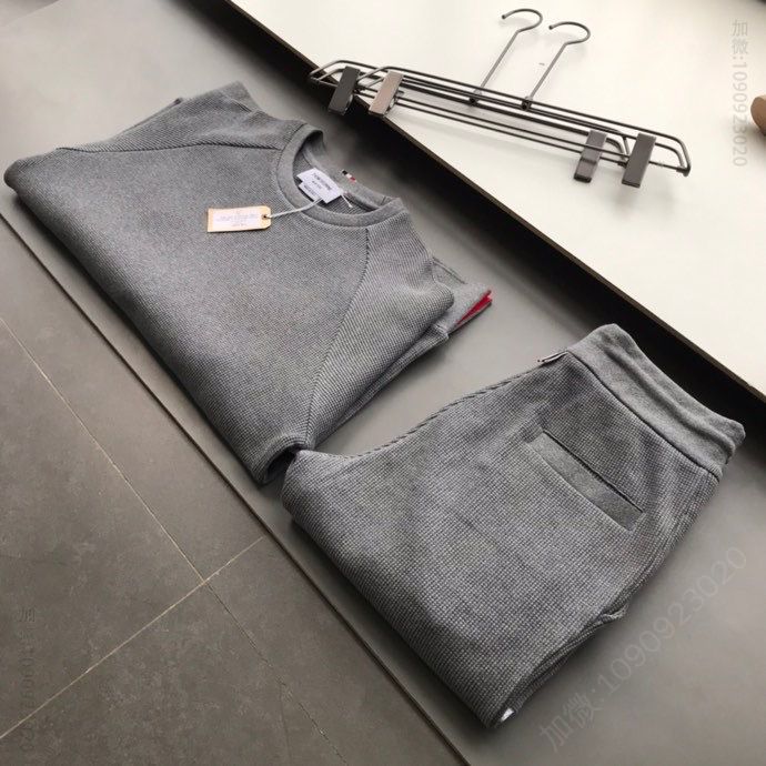 TB汤姆·布朗 (Thom Browne)新款华夫格运动套