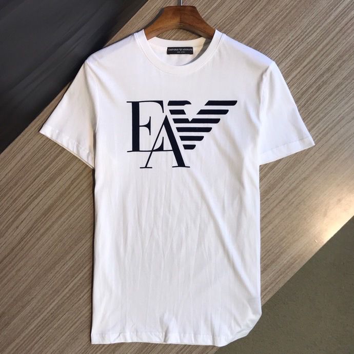 阿玛ani 2023春夏最新款潮流夏装圆领短袖T恤