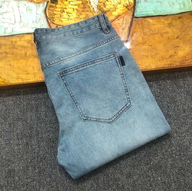 ysl秋冬新品优质顶级原单品质牛仔裤