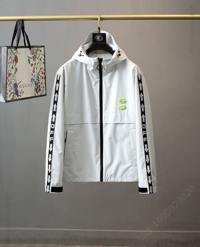 2023年秋冬新款 潮Off-white 官网最新款连帽夹克