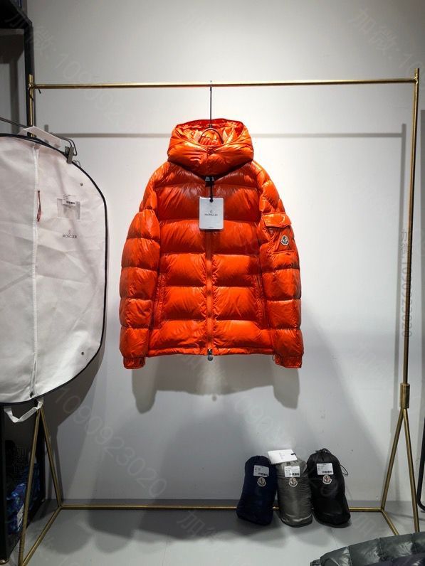 MON经典玛雅款# 陈奕迅上身同款万年长青款可拆卸连帽羽绒服外套