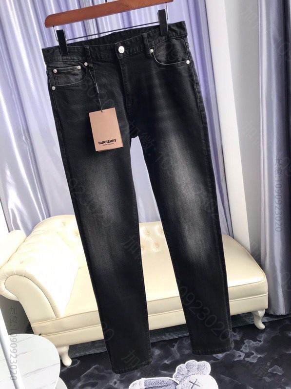 2023ss 秋季新品 burbtry 巴！利 男款休闲牛仔裤