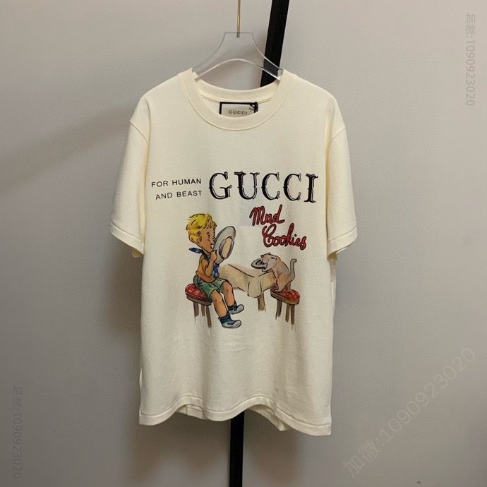 Cucci X Mad Cookies 印花系列短袖