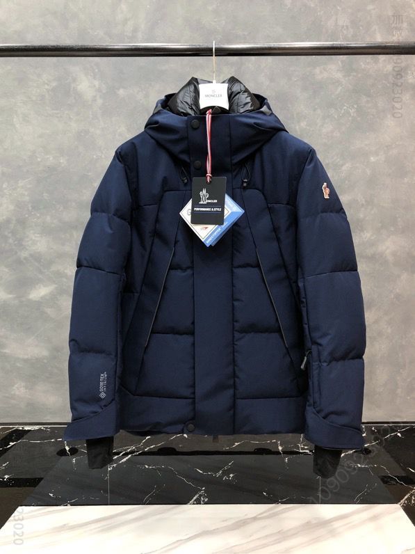 Mon 20ss男款黑科技压胶高密反光机能型滑雪羽绒服