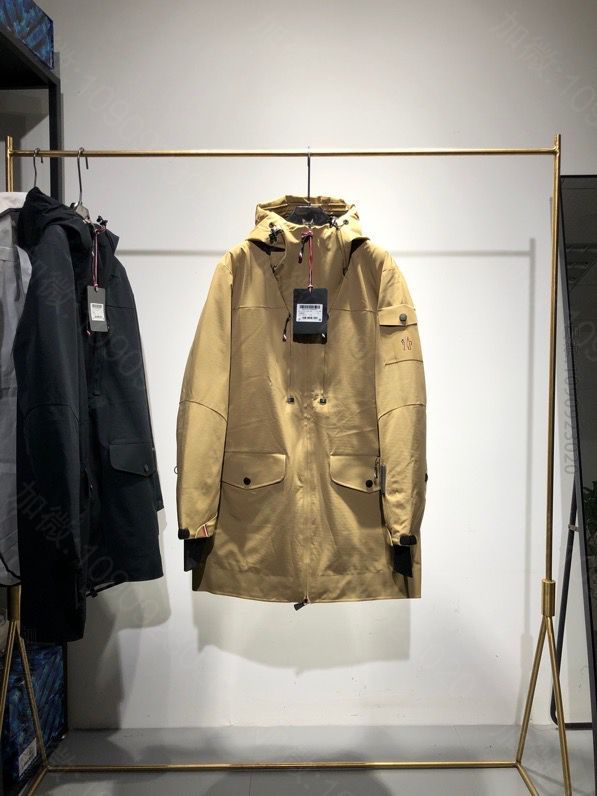 法国Mo家 19新款男士休闲连帽外套 Grenoble防水压胶风雪羽绒服