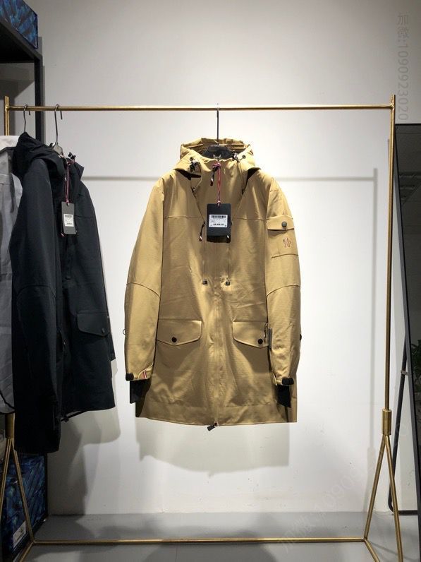 法国Mo家 19新款男士休闲连帽外套 Grenoble防水压胶风雪羽绒服
