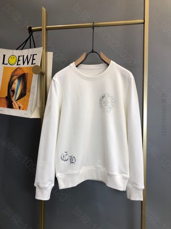 Chromehearts CH克罗心 2023FW秋冬时尚套头圆领卫衣