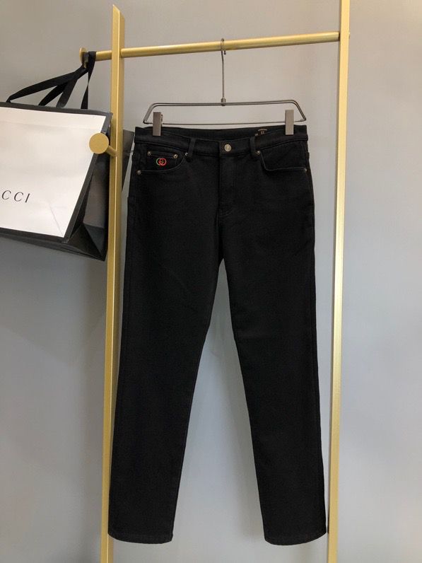 Gucci 2023秋冬男士牛仔裤