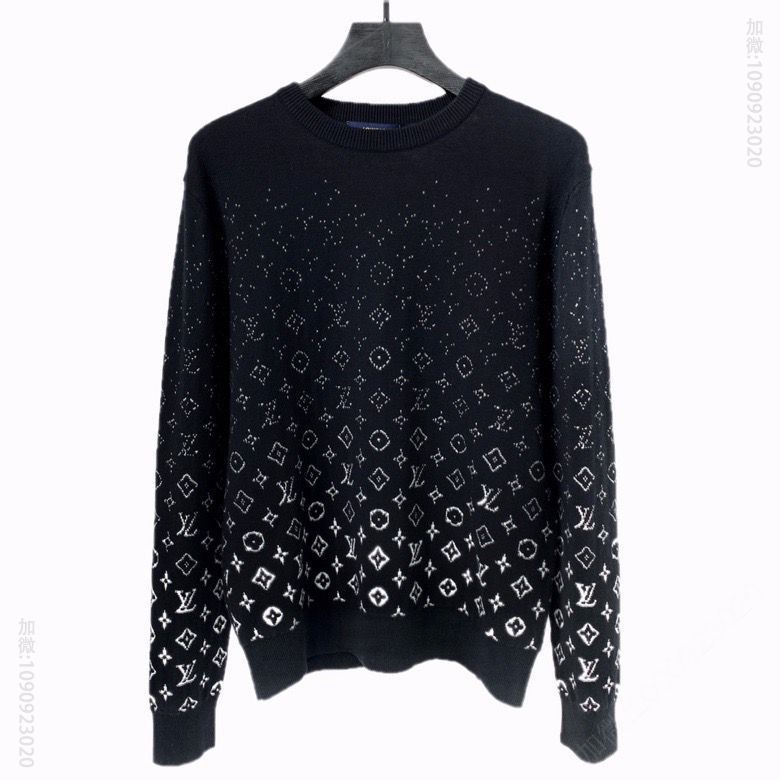 Louis Vuitton 20F W秋冬季新老花渐变针织衫