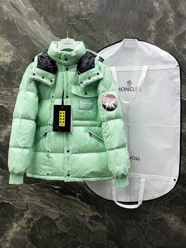 羽皇重磅联名藤原浩限量系列情侣款连帽羽绒服外套