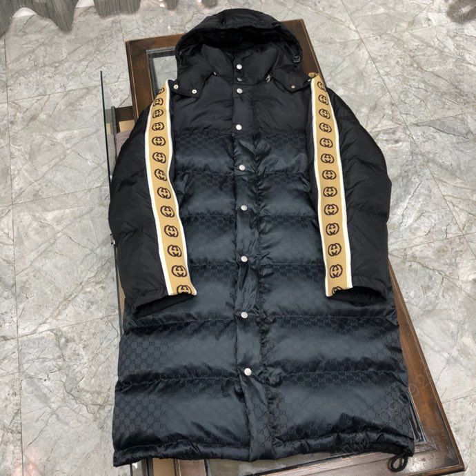 新款现货上新古驰2023走秀款串标高端羽绒服