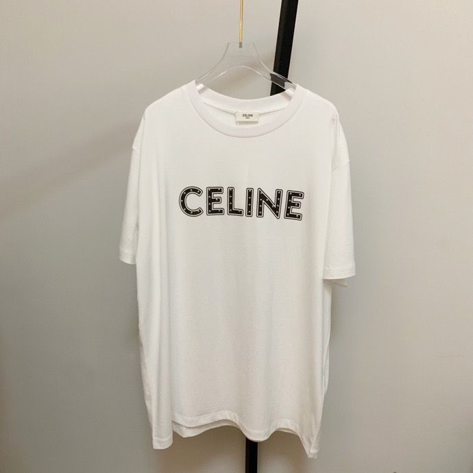 CelineMonochroms柳钉系列超级百搭T恤