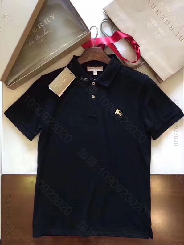 B家代工厂货专柜同步新款短袖翻领Polo衫