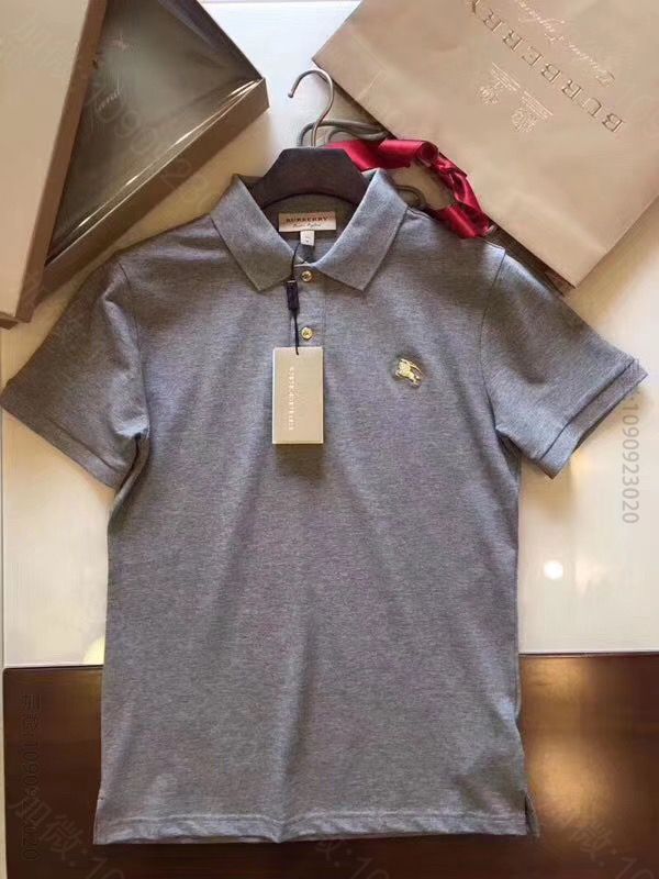 B家代工厂货专柜同步新款短袖翻领Polo衫