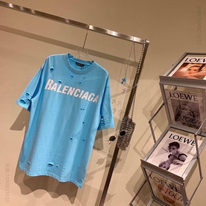Balenciaga 21ss走秀限量款T恤