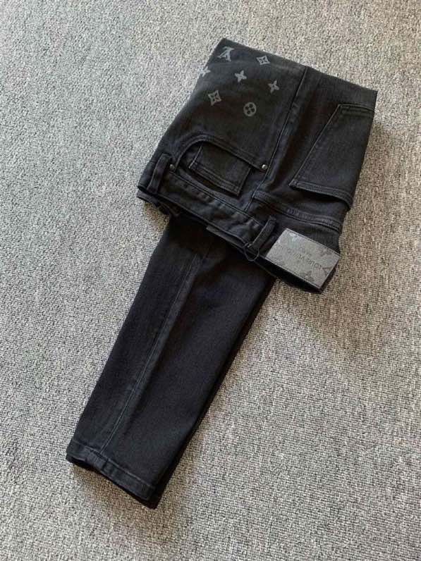 Lv驴牌牛仔裤